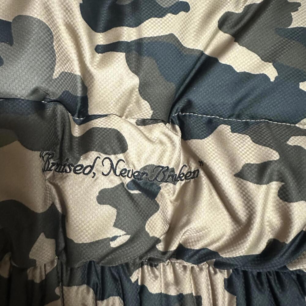 PRPS men’s beige, camo puffer coat size medium - Picture 6 of 7